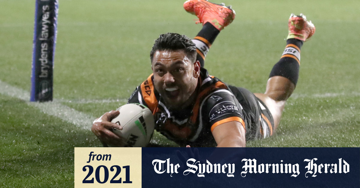 NRL 2021 David Nofoaluma to remain with Wests Tigers until 2025 after